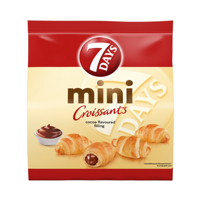 7 Days Mini croissants with cocoa filling | Mini kroasani sa kakao punjenjem 185g