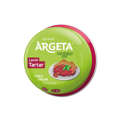 Argeta Veggie lentil tartar spread | Veggie lećin tartar namaz 95g