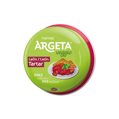 Argeta Veggie lentil tartar spread | Veggie lećin tartar namaz 95g