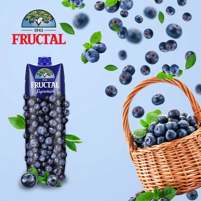 Fructal Superior blueberry & aronia juice | Superior sok od borovnice & aronije 1l