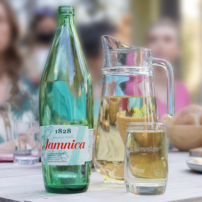 Jamnica Mineral carbonated water | Mineralna gazirana voda 750ml