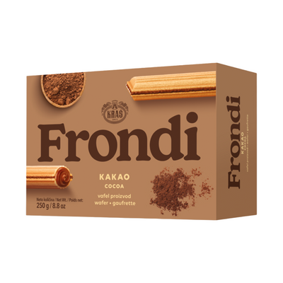 Kraš Frondi cocoa wafer | Frondi vafel kakao 250g