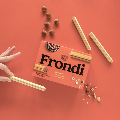 Kraš Frondi nougat wafer | Frondi vafel nugat 250g