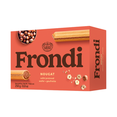 Kraš Frondi nougat wafer | Frondi vafel nugat 250g