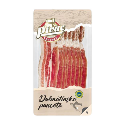 Pivac Dalmatian pancetta sliced | Dalmatinska panceta rezana 100g