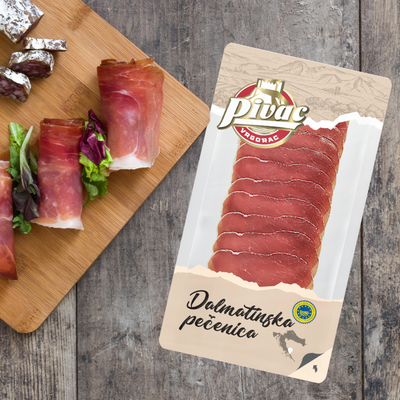 Pivac Pivac Dalmatian pork tenderloin sliced | Dalmatinska pečenica rezana 100g