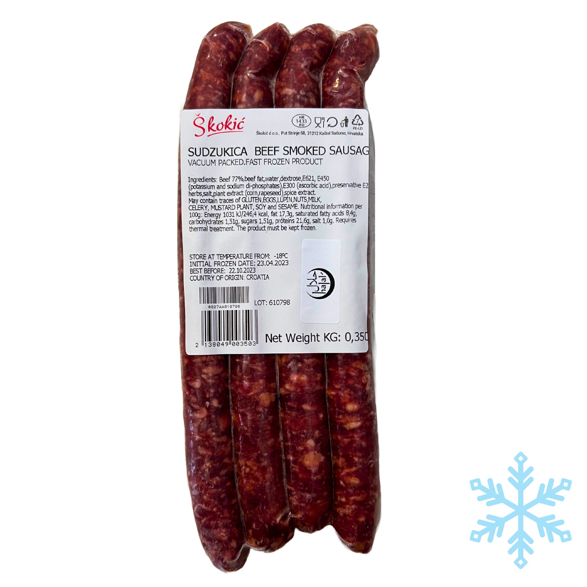 Bbq shop frozen sausage