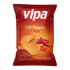 Vipa Chilli pepper ridge cut potato crisps | Rebrasti čili čips 140g